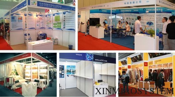 XINMIAOSYSTEM- Good Quality Exhibition Booth ,Custom made exhibition standm Lunch and Photo Exhibit