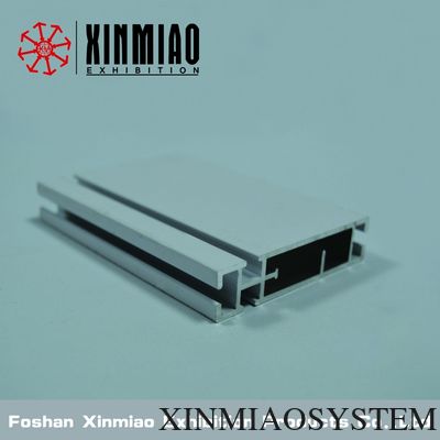 Beam Extrusion/70mm Aluminium profiles for exhibition stand,4 system grooves one side
