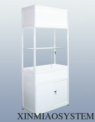 1M hight Information Counter,Octagonal Prism Desk, Customized desk specially for event show/tradeshow booth