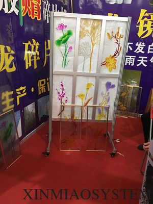 Wall Panel Parition With Wheels, Event Show Exhibition Panel Sheet,Portable Display Stand For Event Show
