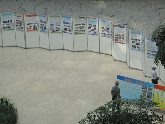 Wall Panel Parition With Wheels, Event Show Exhibition Panel Sheet,Portable Display Stand For Event Show