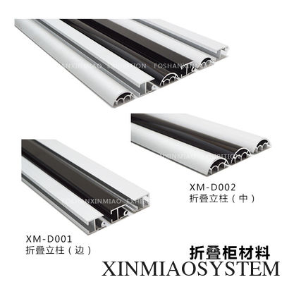 Hot sales folding aluminium alloy tempered glass jewelry display stand,Jewelry Display Showcases
