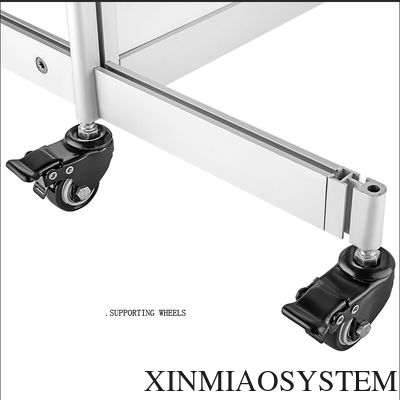 Aluminum Absorb Sound Strong Portable Foldable Display Stand,Various of Choice of color and size
