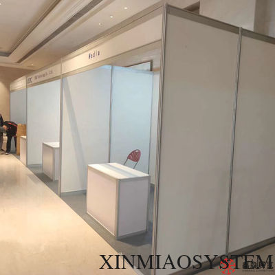 Folding desk specially widly used as the front desk of a exhibition booth,free of tool dispay deks