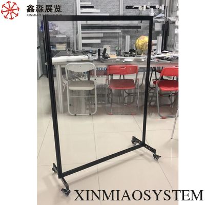 Clear room divider healthy safeguard adjustable screen sneeze shield Restaurant partition