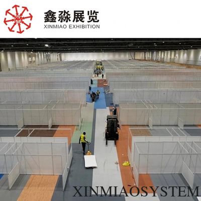 Fast Installation Aluminum Portable Temporary Modular Square Mobile Cabin Hospital in Stock