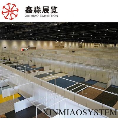 Fast Installation Aluminum Portable Temporary Modular Square Mobile Cabin Hospital in Stock