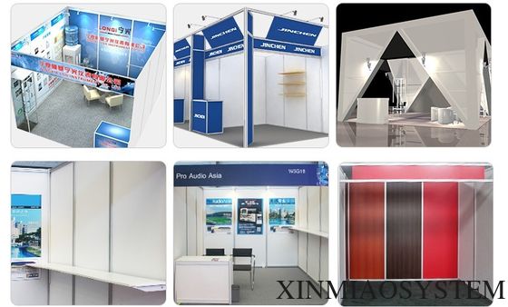 XINMIAOSYSTEM- Good Quality Exhibition Booth ,Custom made exhibition standm Lunch and Photo Exhibit