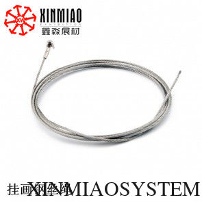 adjustable wire for Hanging Rails Gallery art hanging system