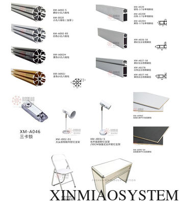 2x2M System Booth, Chinese Modular Aluminum Exhibition Booth Supplier, Exhibition Stand Factory In China