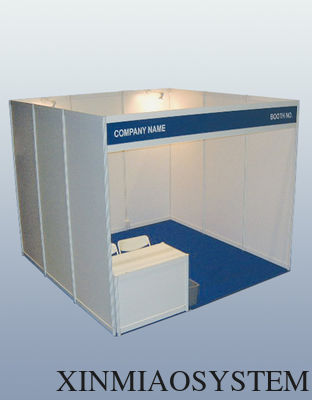 3X3M Standard System Booth, China Modular Aluminum Booth Exhibition System Panel and Exhibition Equipment