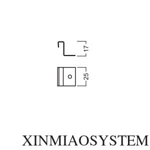 XM-A073 9mm Bracket for Octanorm Similar Beam Extrusion,Fittings of aluminum exhibition booth system