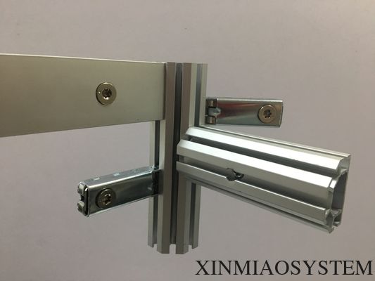 Zinc Lock connector for oc t aluminum profiles, lock sets of exhibition systems
