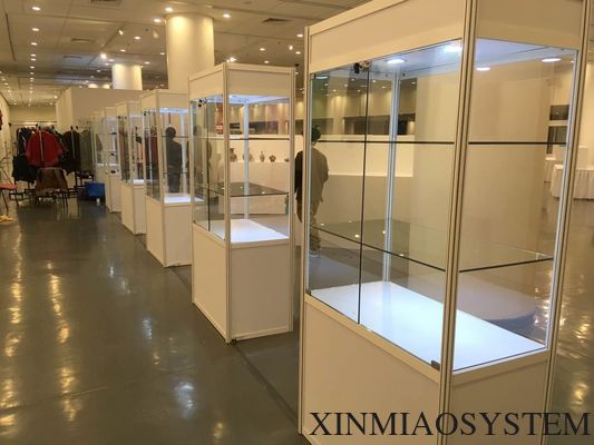 1M hight Information Counter,Octagonal Prism Desk, Customized desk specially for event show/tradeshow booth