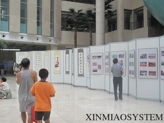 Wall Panel Parition With Wheels, Event Show Exhibition Panel Sheet,Portable Display Stand For Event Show