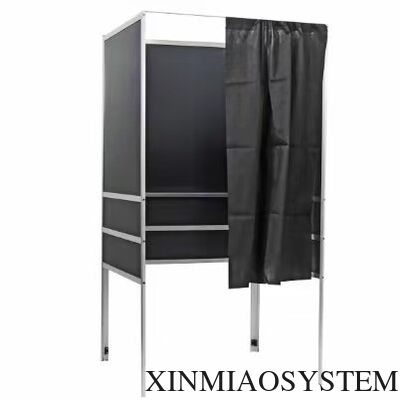 Portable Collapsible Aluminum Structure Polling Booth, Multi-Purpose Voting Station for Voter Registration and Election Ballot Voting