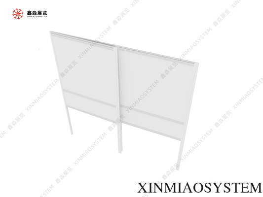Custom Size Free Design Aluminum Profile Voting Booth Easy Assemble Collapsible Election Polling Booth With Inner Table