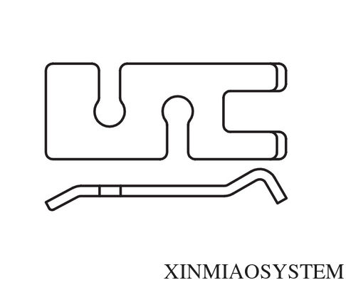 M1322 Adaption Profile of 40-80-100MM Maxima system,Tension fabric extrusion