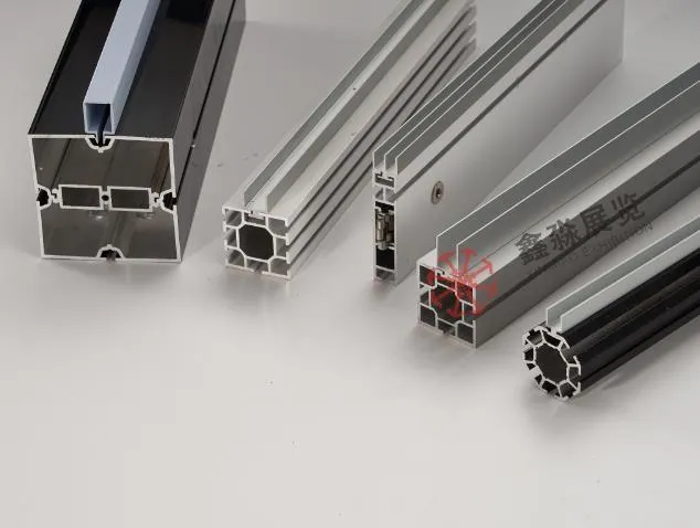 Exhibition Square Aluminum Profiles Upgraded Standard Booth